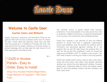 Tablet Screenshot of castledoor.net